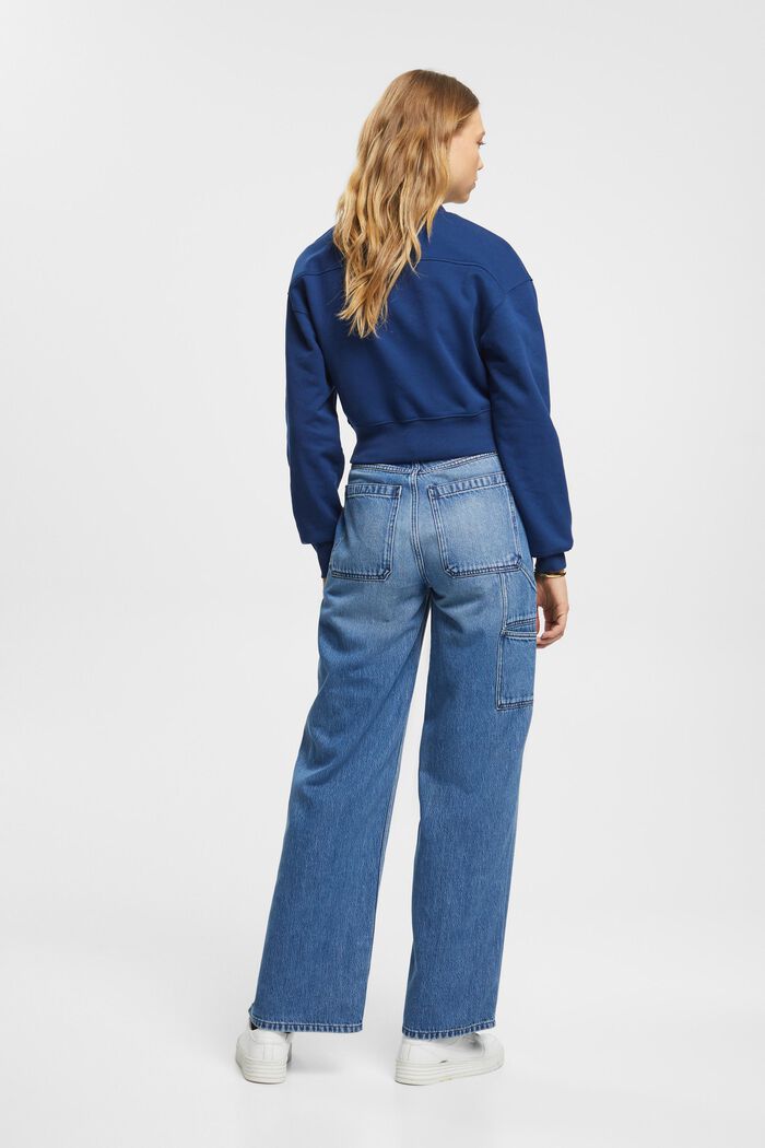 High-Rise-Jeans im Carpenter Fit, BLUE MEDIUM WASHED, detail image number 3