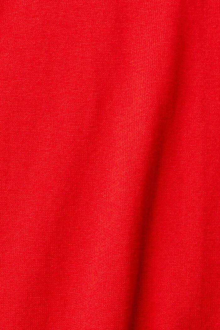 Pullover mit Rundhalsausschnitt, RED, detail image number 1