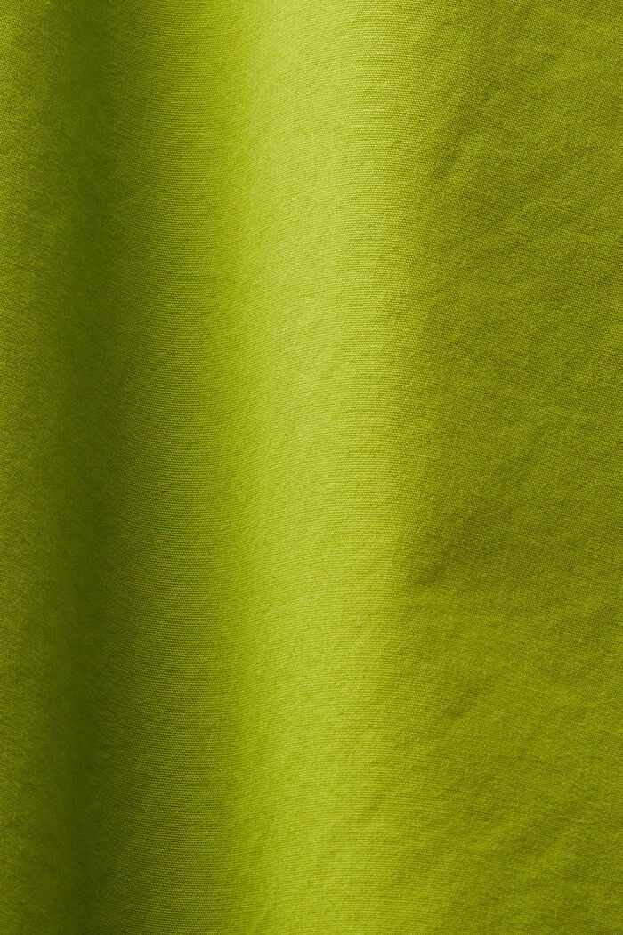 Hemd aus Baumwoll-Popeline, LEAF GREEN, detail image number 5