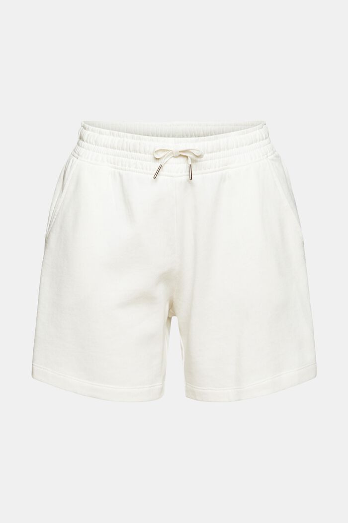Sweat-Shorts aus Baumwolle, OFF WHITE, detail image number 6