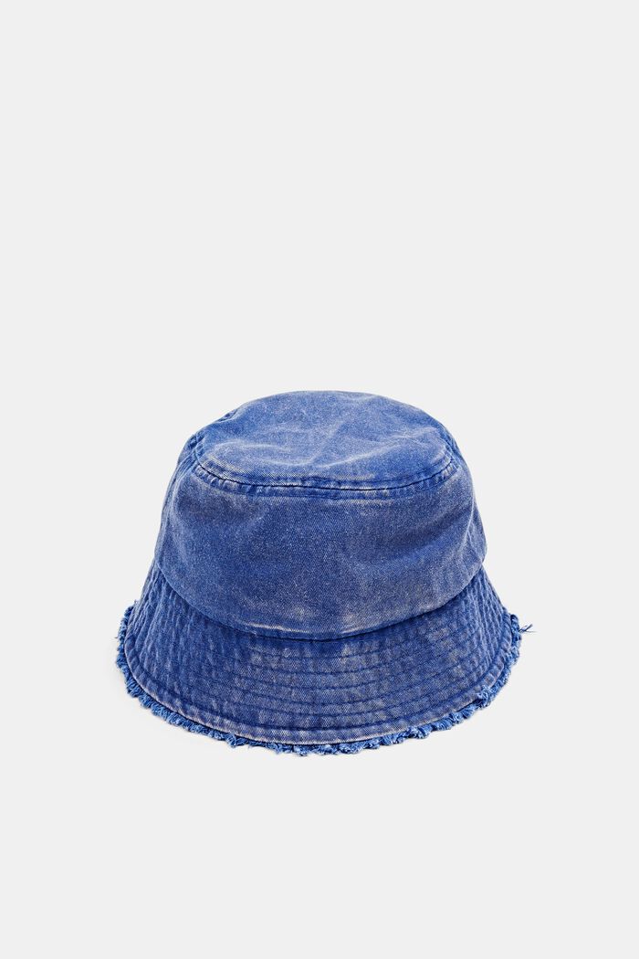 Bucket Hat in Denimoptik, BLUE, overview