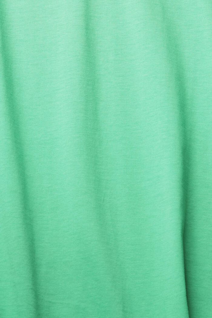 Jersey T-Shirt, 100% Baumwolle, GREEN, detail image number 1
