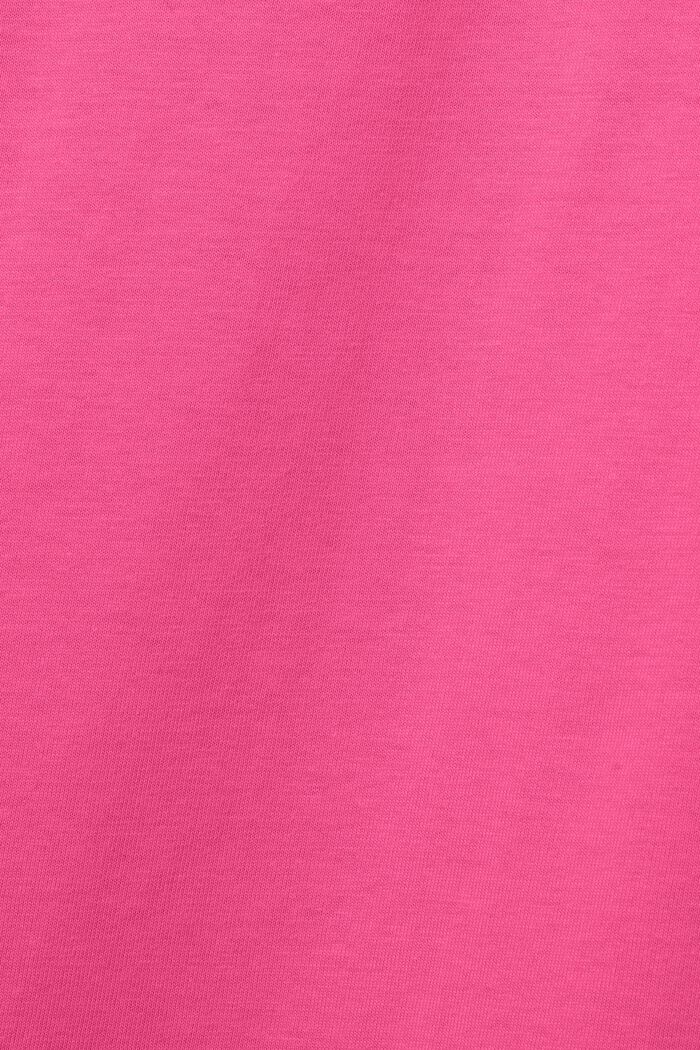 Unisex Logo-Sweatshirt aus Baumwollfleece, PINK FUCHSIA, detail image number 7