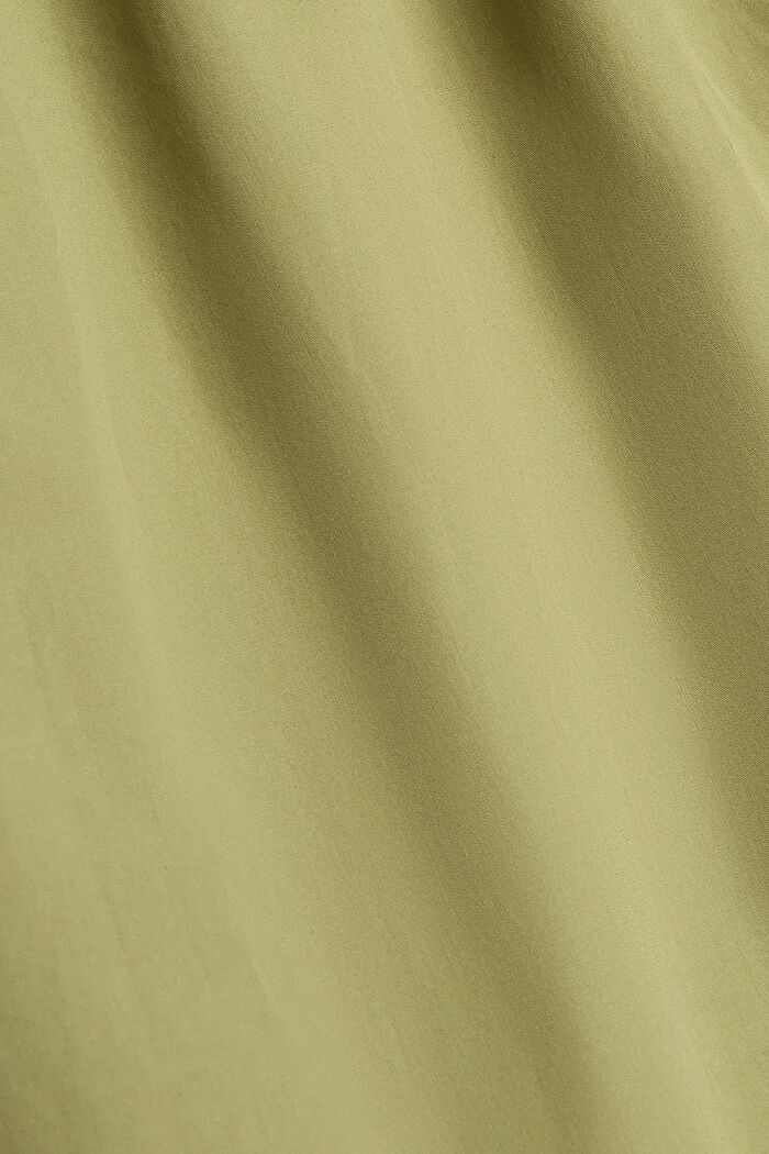 Hemdblusenkleid aus Organic Cotton, LIGHT KHAKI, detail image number 4