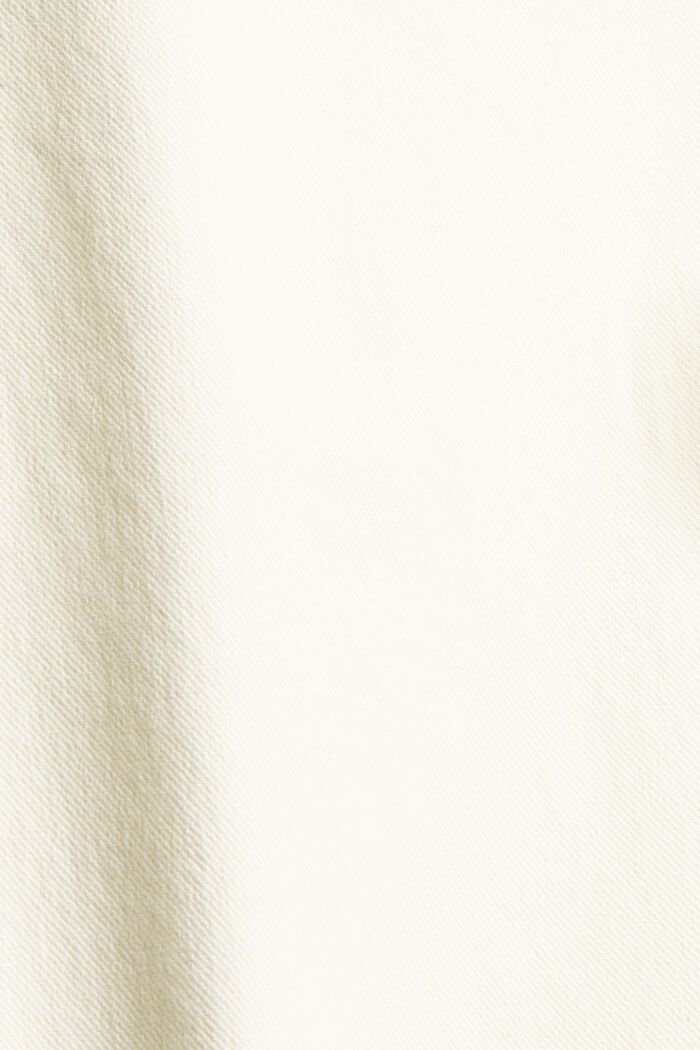 Hose im Mom-Fit aus Bio-Baumwolle, OFF WHITE, detail image number 4