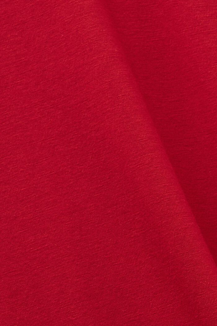 Langes Pyjama-Set aus Jersey, NEW RED, detail image number 4