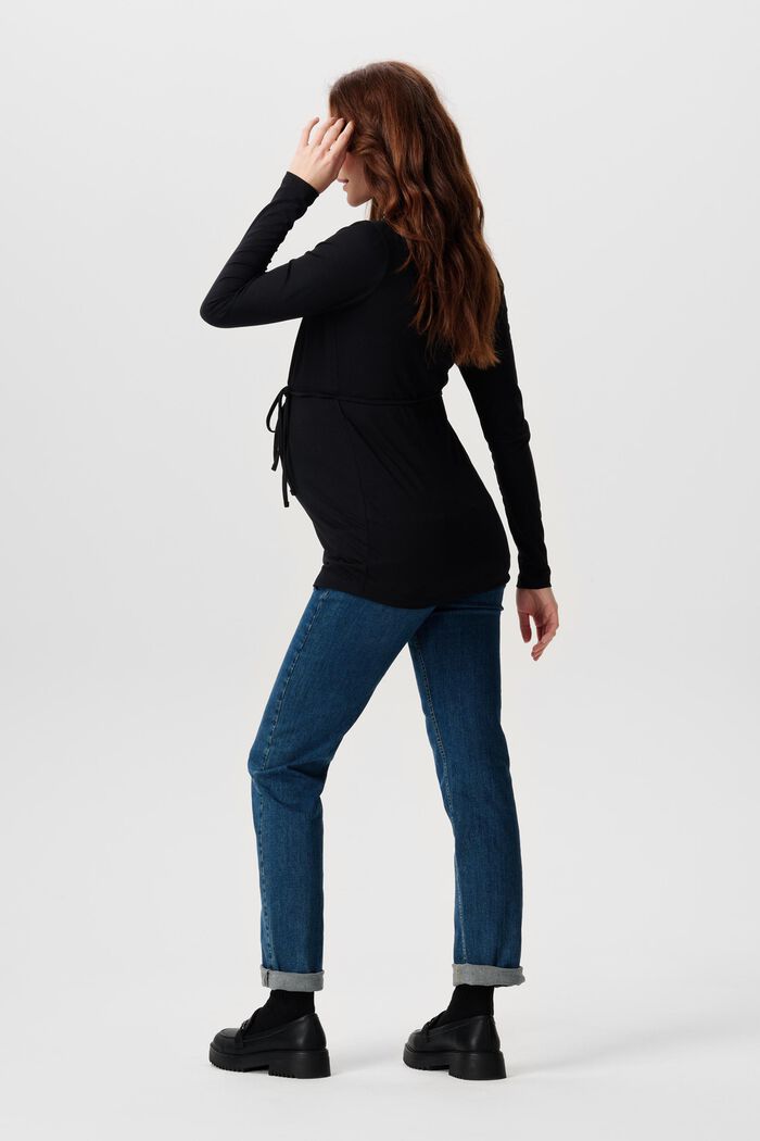 Stretch-Jeans mit Überbauchbund, MEDIUM WASHED, detail image number 2