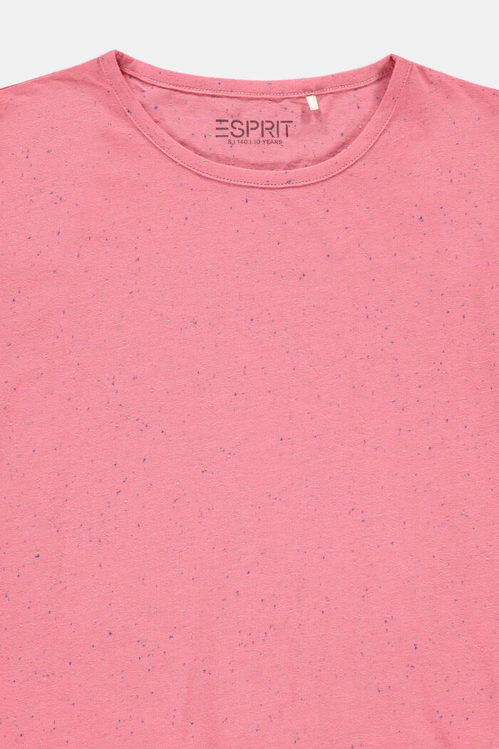 Boxy T-Shirt mit bunter Noppen-Struktur, PINK, detail image number 2