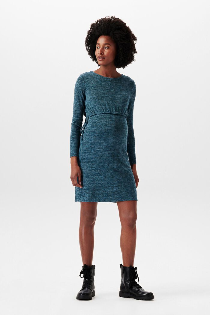 Jerseykleid mit Stillfunktion, TEAL BLUE, detail image number 0