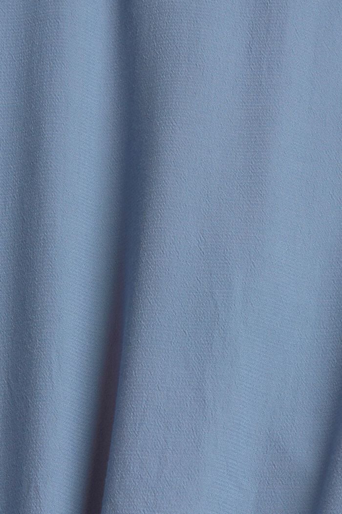 Tunikabluse mit LENZING™ ECOVERO™, GREY BLUE, detail image number 4