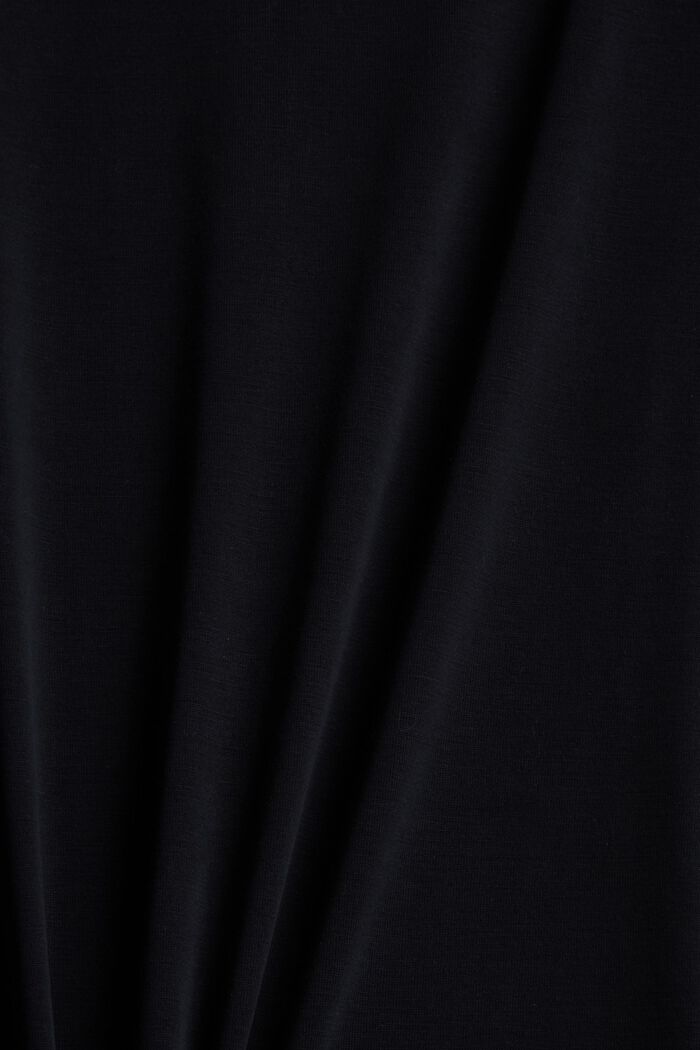 Jerseykleid mit Taillengürtel, BLACK, detail image number 4