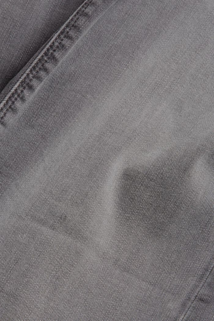 Superstretch-Jeans aus Bio-Baumwoll-Mix, GREY MEDIUM WASHED, detail image number 4