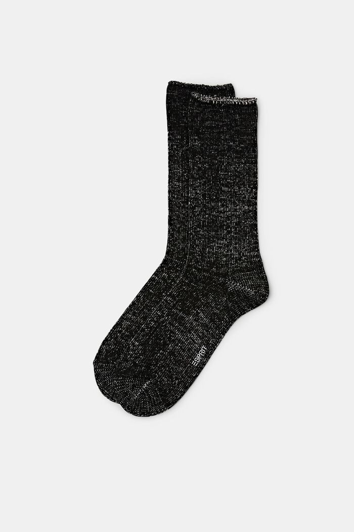 Grobe bunte Socken, BLACK, detail image number 0