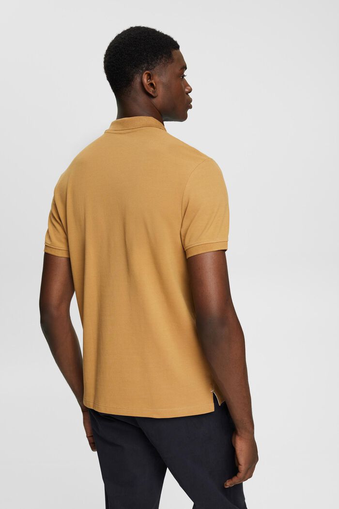 Slim Fit Poloshirt, BEIGE, detail image number 3