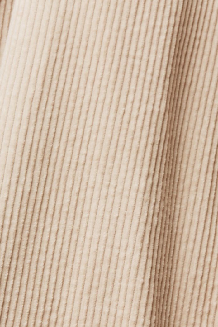 CURVY Cordhose, 100 % Baumwolle, LIGHT TAUPE, detail image number 5