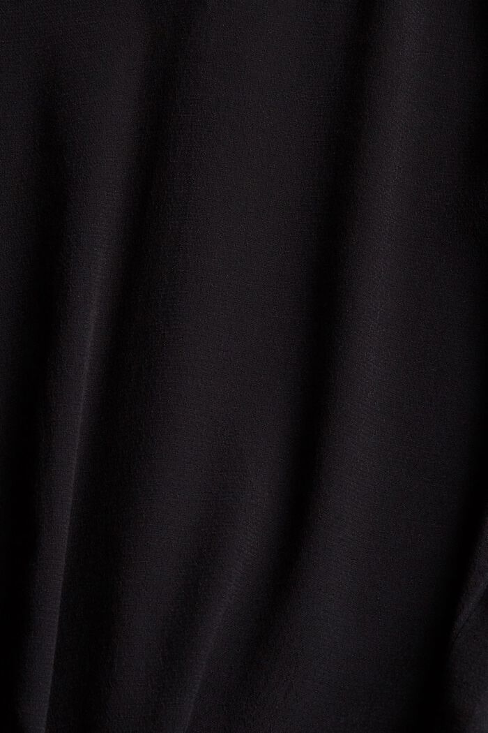 Bluse mit 3/4 Ärmeln, BLACK, detail image number 4