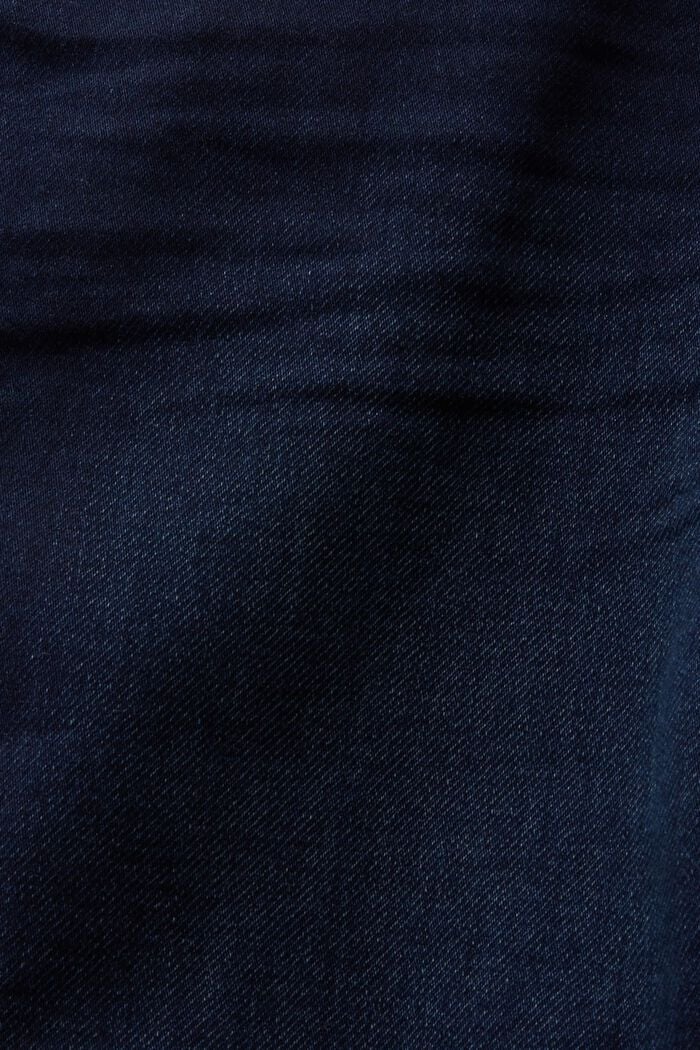 Jeans-Shorts aus Bio-Baumwoll-Mix, BLUE RINSE, detail image number 5