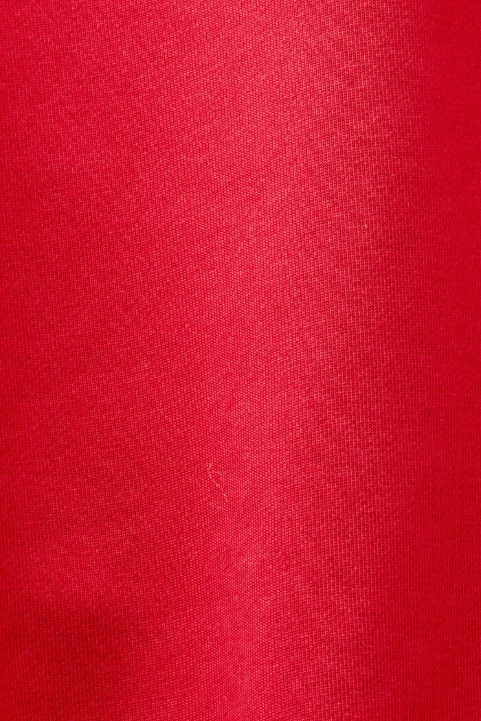 Unisex Logo-Sweathose aus Baumwollfleece, RED, detail image number 5