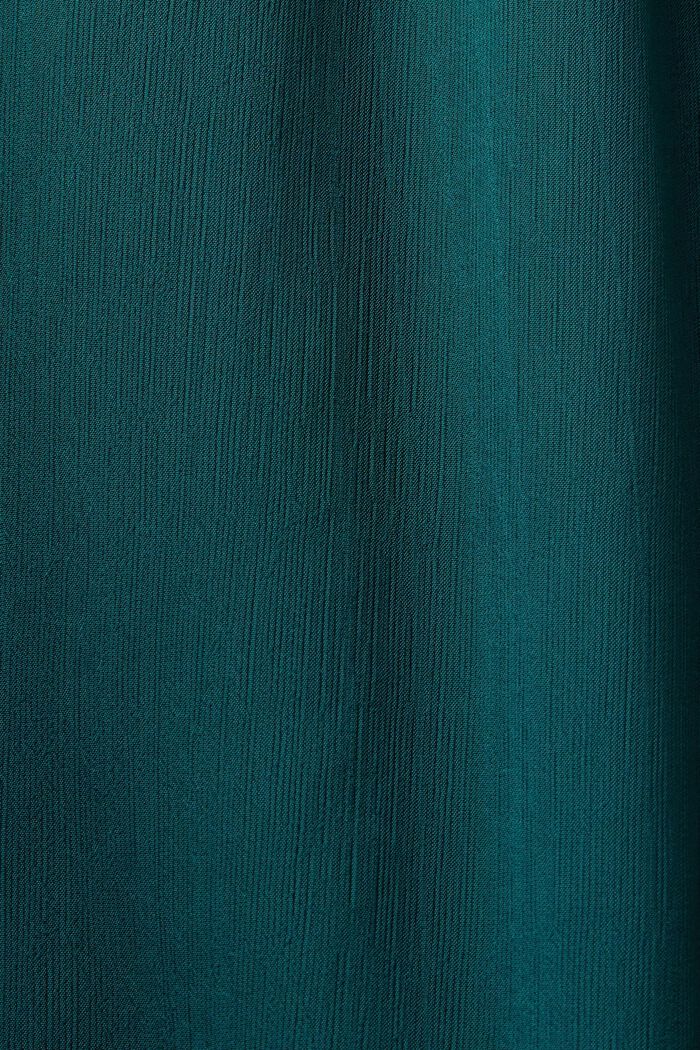 Crêpe-Chiffon-Minikleid, EMERALD GREEN, detail image number 5