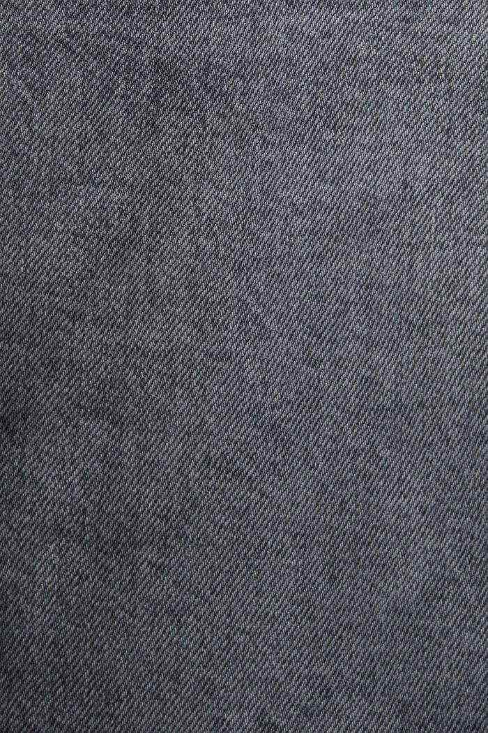 Schmal geschnittene Retro-Jeans mit hohem Bund, GREY MEDIUM WASHED, detail image number 5