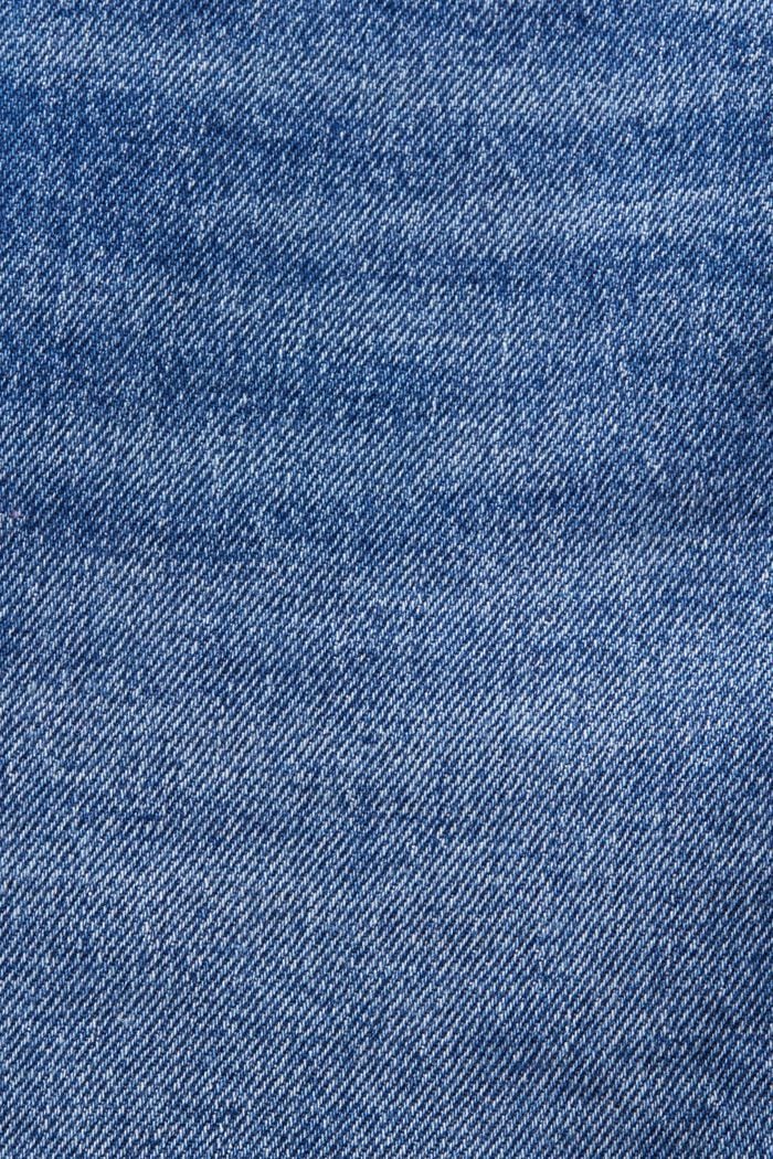 Shorts mit hohem Bund, BLUE MEDIUM WASHED, detail image number 5