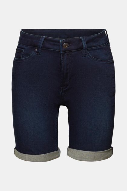 Jeans-Shorts aus Bio-Baumwoll-Mix