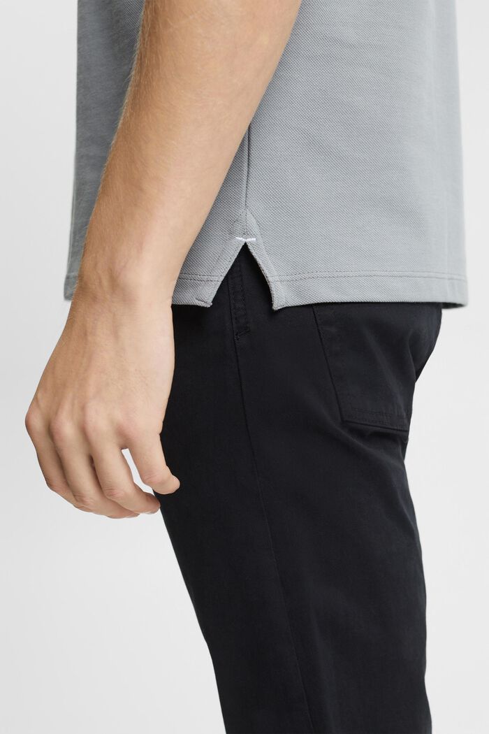 Slim Fit Poloshirt, MEDIUM GREY, detail image number 4