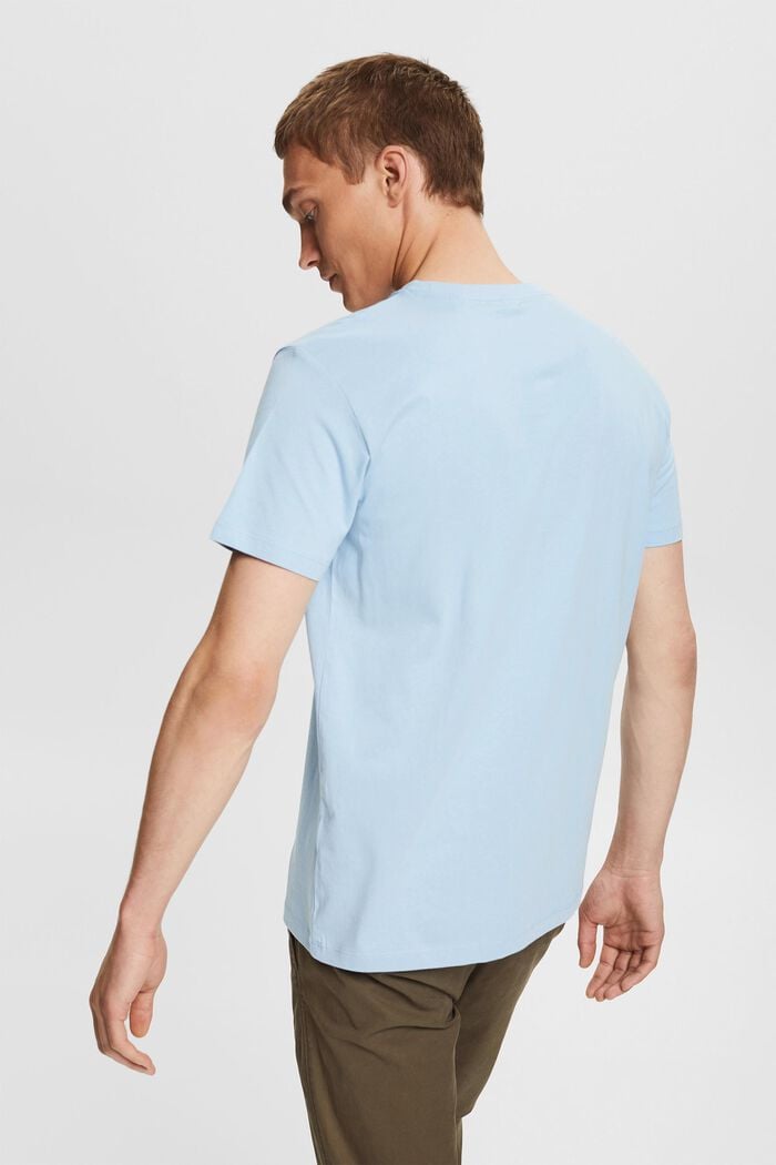Jersey-T-Shirt mit Print, LIGHT BLUE, detail image number 3