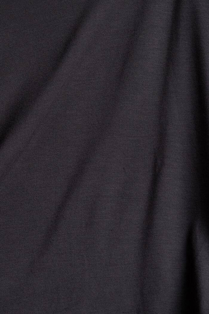 Nachthemd aus LENZING™ ECOVERO™, DARK GREY, detail image number 3