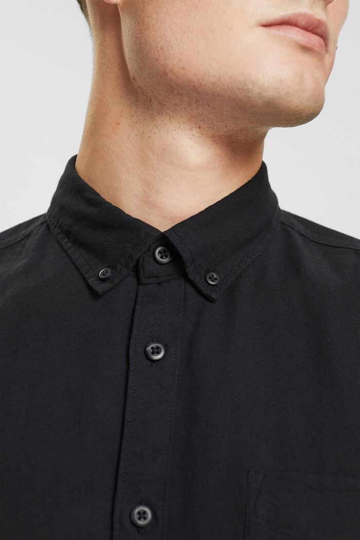 Button-Down-Hemd, BLACK, detail image number 0