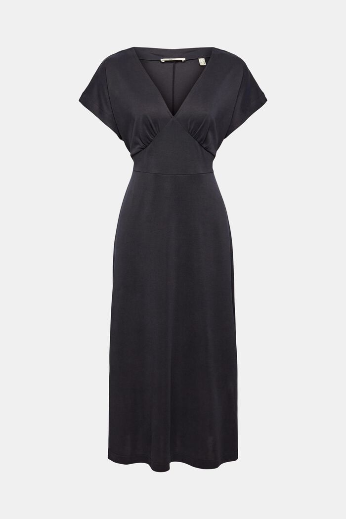Mit TENCEL™: Kleid aus Jersey, BLACK, detail image number 5