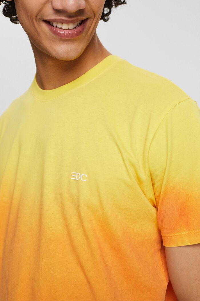 T-Shirt mit Farbverlauf, YELLOW, detail image number 1