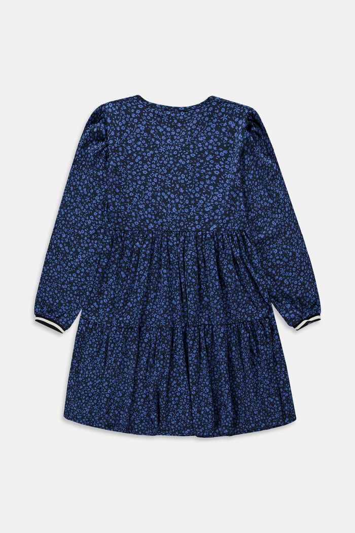 Midi-Kleid mit Allover-Print, BLUE LAVENDER, detail image number 1