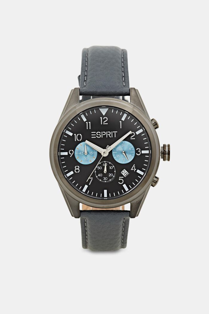 Timewear Leather, DARK GREY, detail image number 0