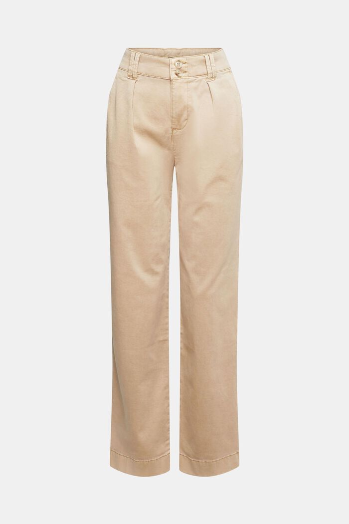 High-Rise-Chino, TENCEL™, SAND, detail image number 6