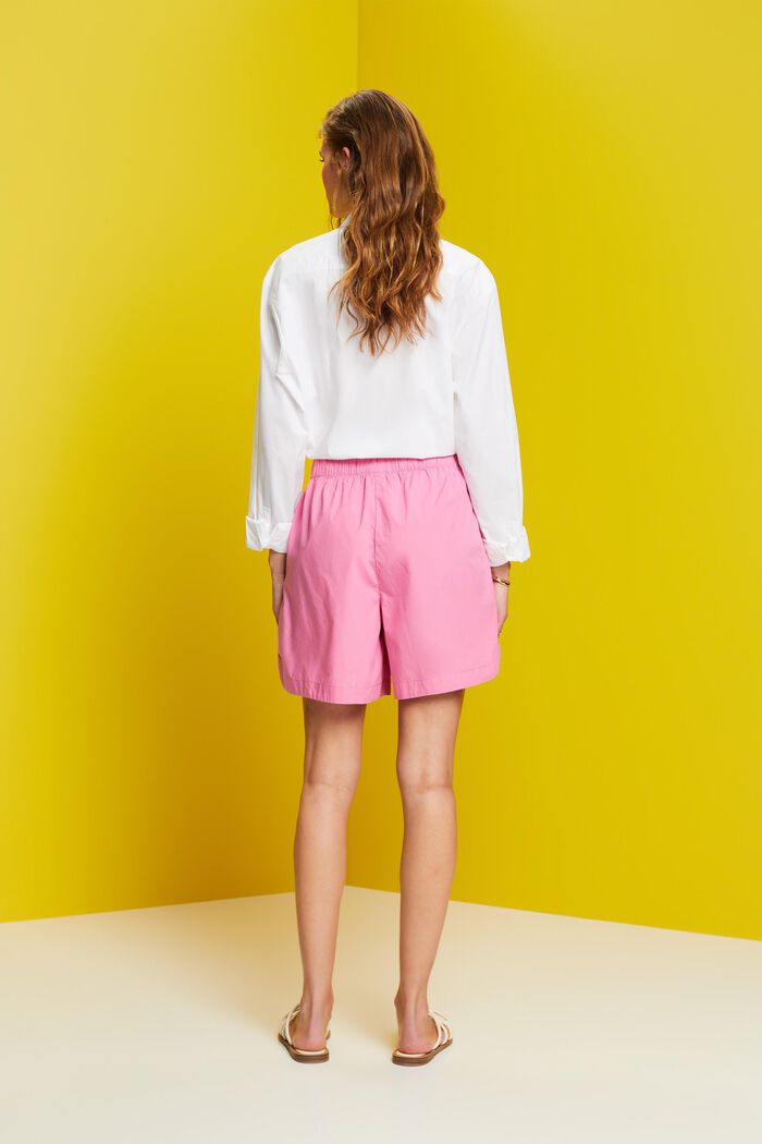 Pull-on-Shorts, 100 % Baumwolle, LILAC, detail image number 3