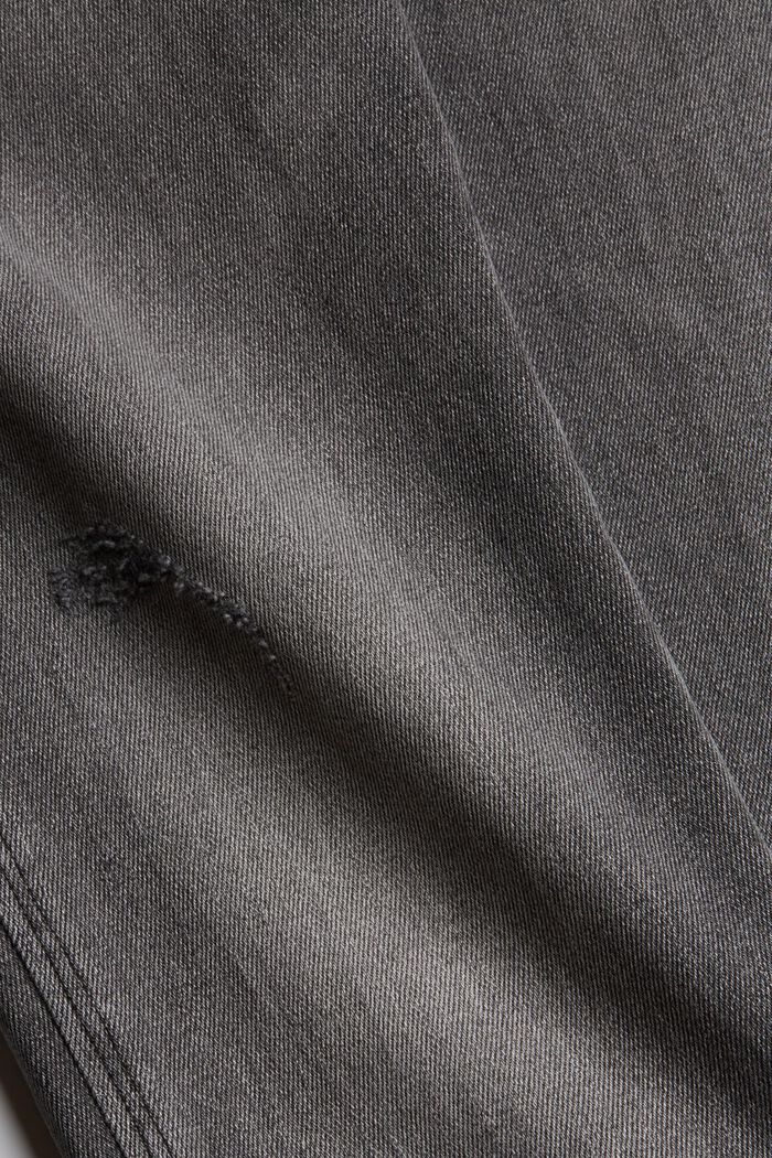 Stretch-Jeans mit Organic Cotton, GREY MEDIUM WASHED, detail image number 4
