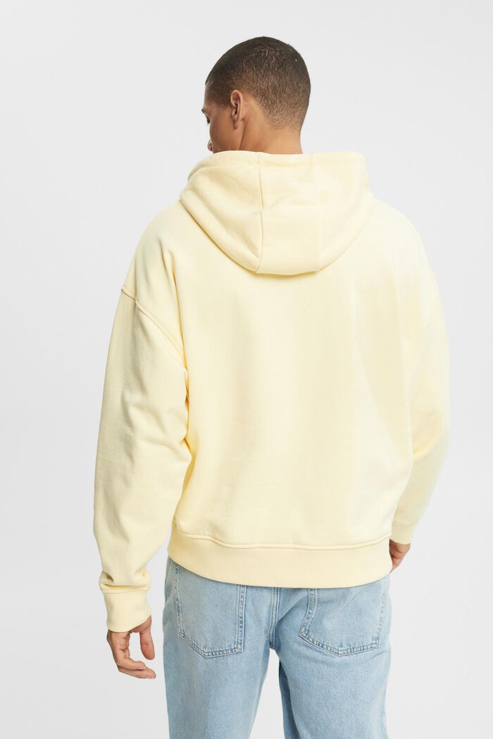 Oversize-Sweatshirt mit Zippertasche, PASTEL YELLOW, detail image number 3
