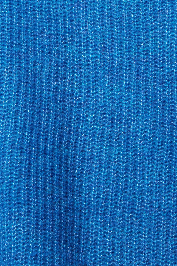 Mit Alpaka: Strickpullover, BLUE, detail image number 5