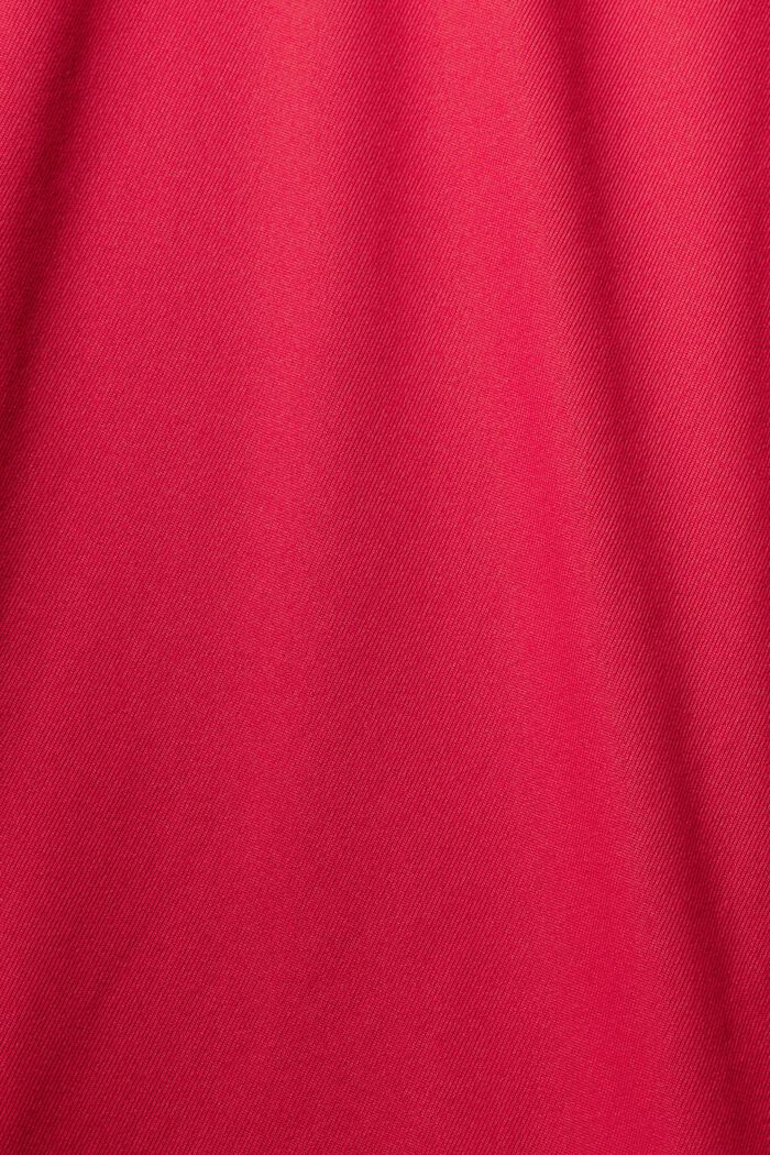 Recycelt: Active T-Shirt mit Kordelzug und E-DRY, CHERRY RED, detail image number 5