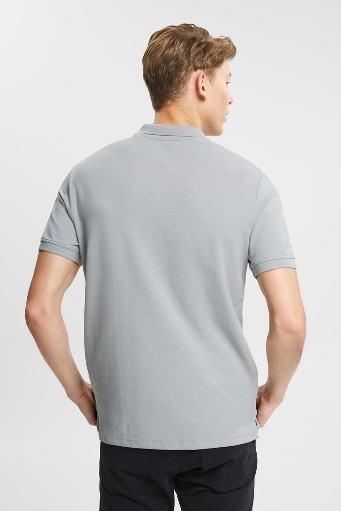 Slim Fit Poloshirt, MEDIUM GREY, detail image number 3