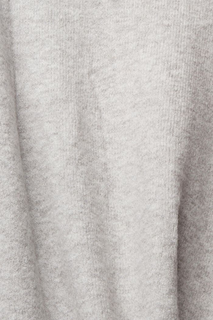 Mit Wolle: flauschiger Pullover, LIGHT GREY 3, detail image number 1