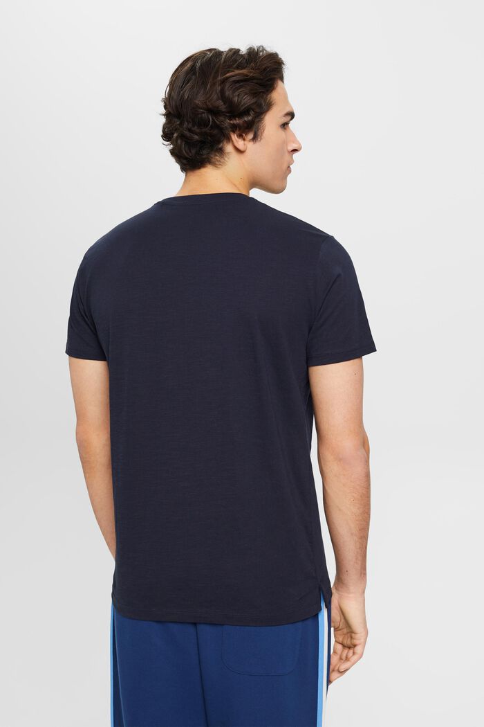 Baumwoll-T-Shirt mit Brusttasche, NAVY, detail image number 3