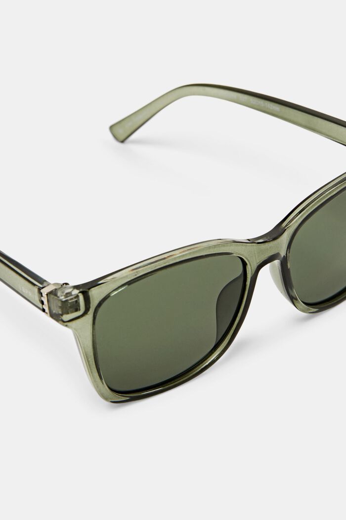 Kantige Sonnenbrille, OLIVE GREEN, detail image number 1