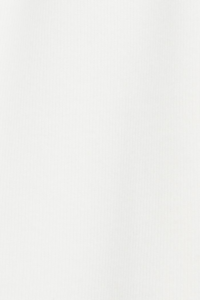 Sweatshirt mit Stehkragen, Baumwollmix, OFF WHITE, detail image number 1