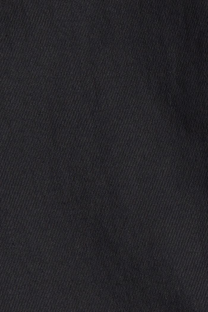 Jeans mit Zipper-Details, Bio-Baumwoll-Mix, BLUE BLACK, detail image number 4