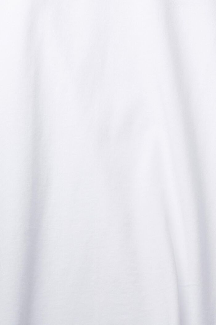 Jersey T-Shirt, 100% Baumwolle, WHITE, detail image number 1