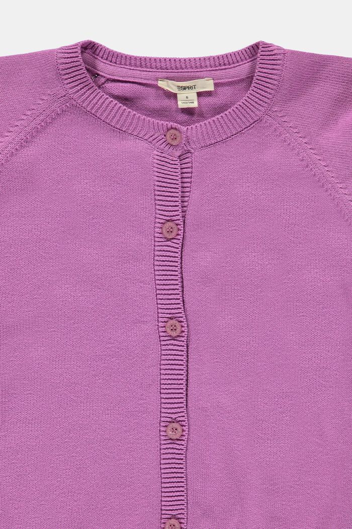 Sweaters cardigan, LILAC, detail image number 2