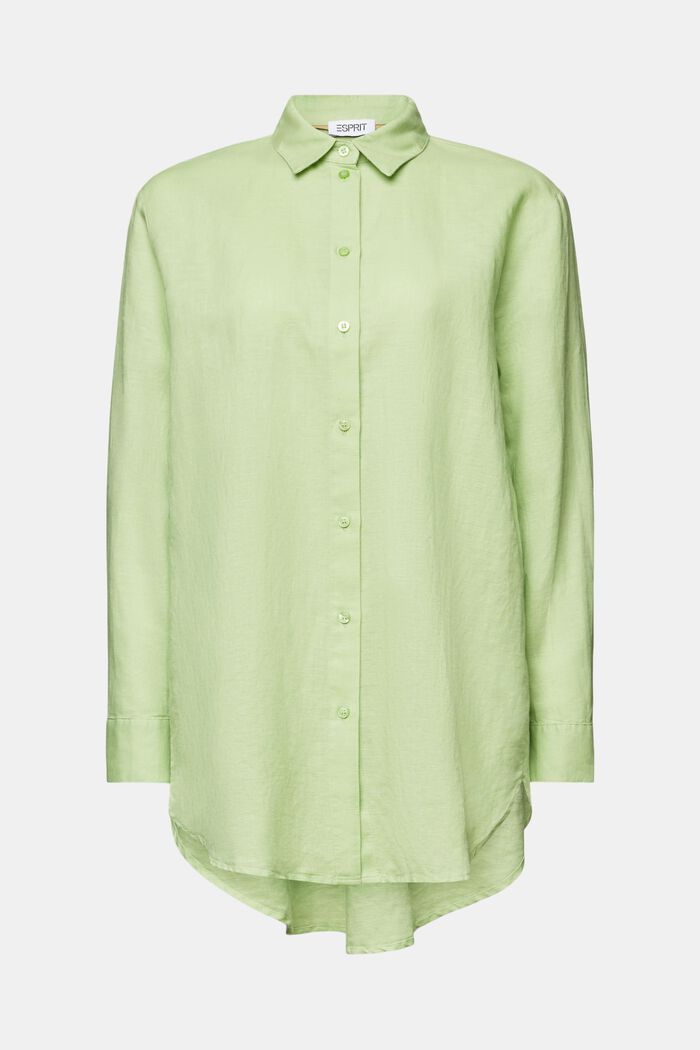Blouses woven, LIGHT GREEN, detail image number 5