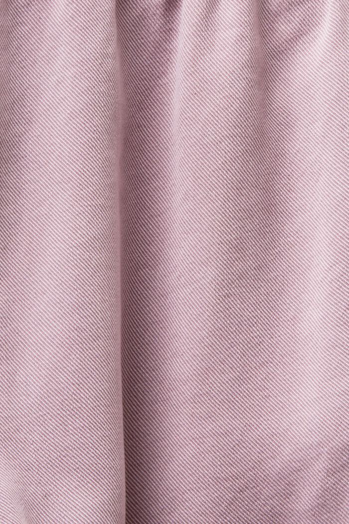 Pull-on-Shorts aus Twill, MAUVE, detail image number 6